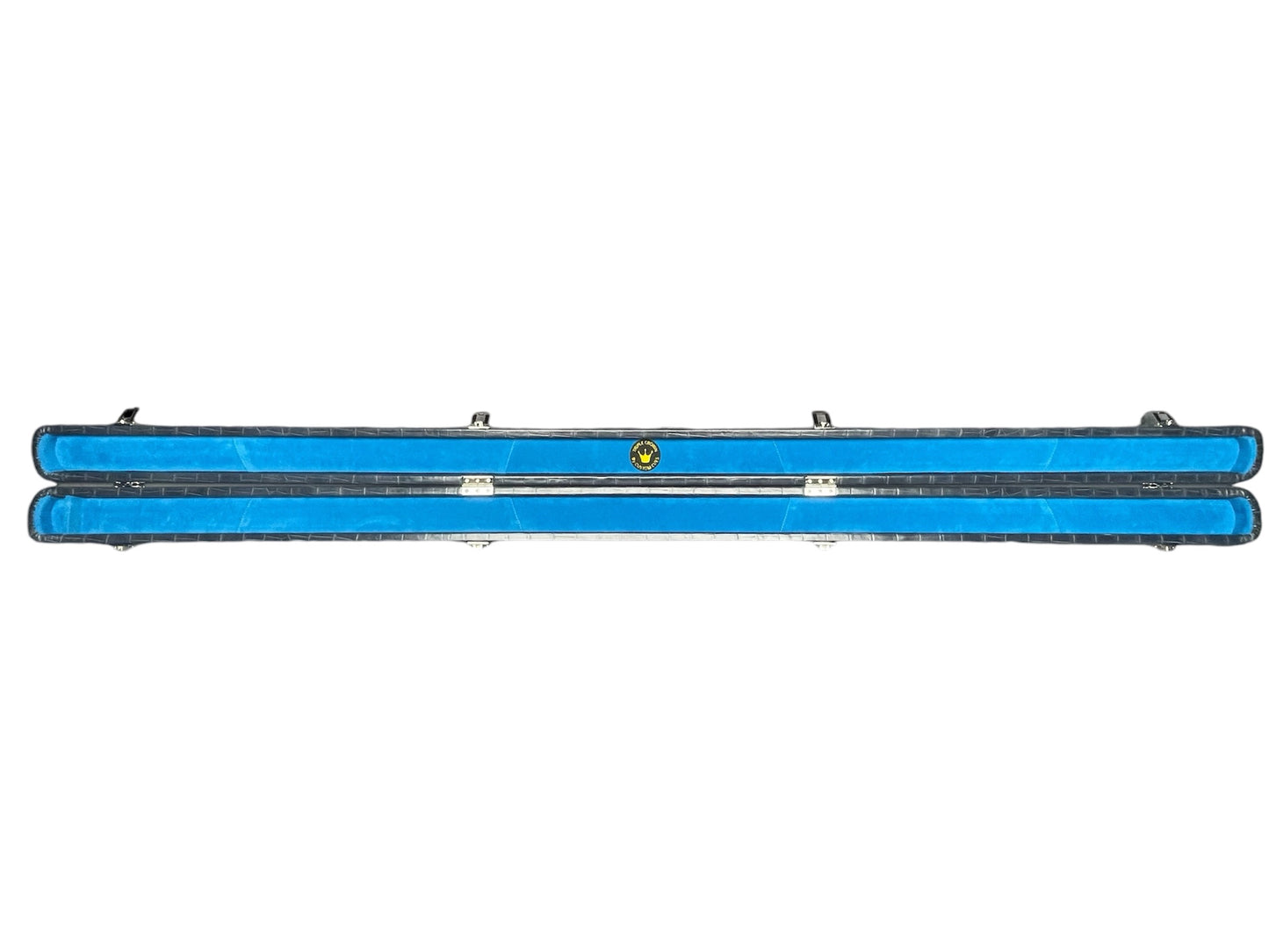 Triple Crown Croc Belly Style Navy With Blue Interior (Double Without Divider)