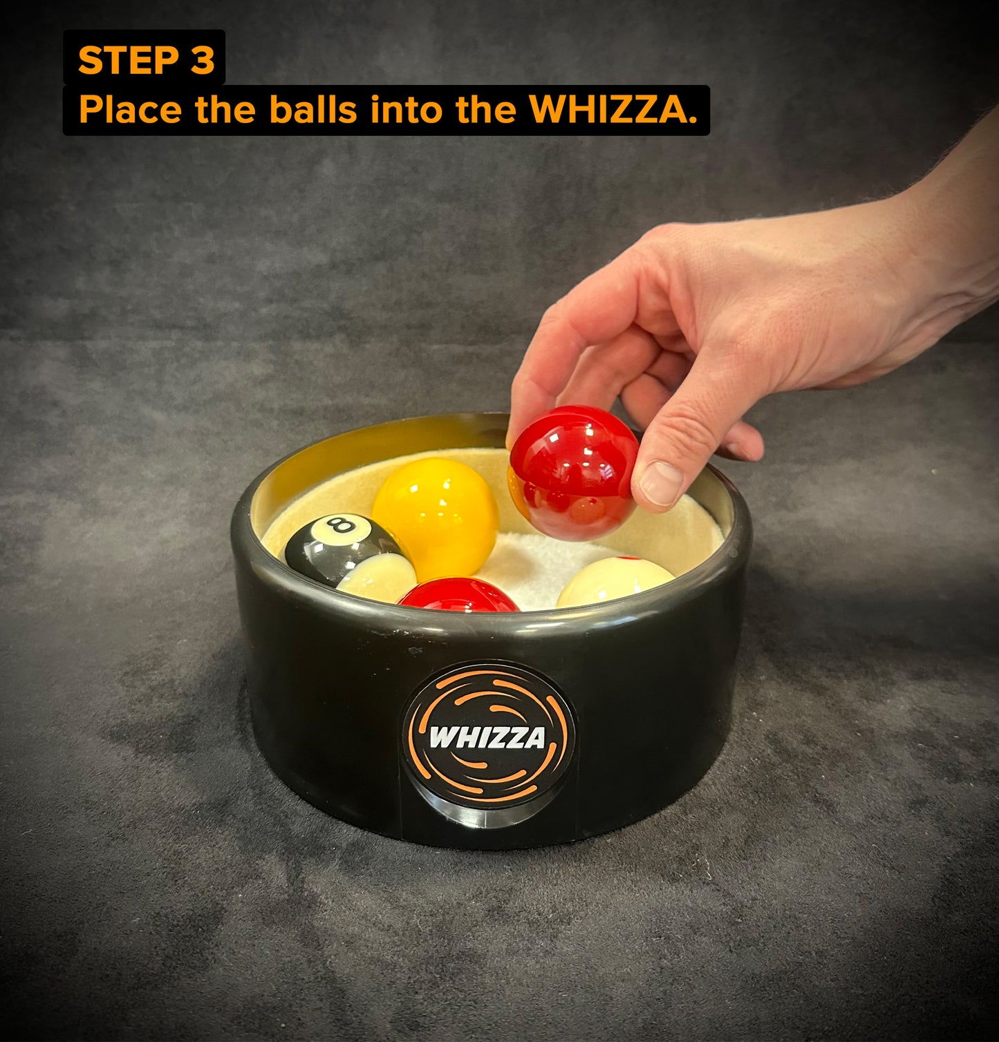 The ‘WHIZZA’ – High Speed Ball Cleaner