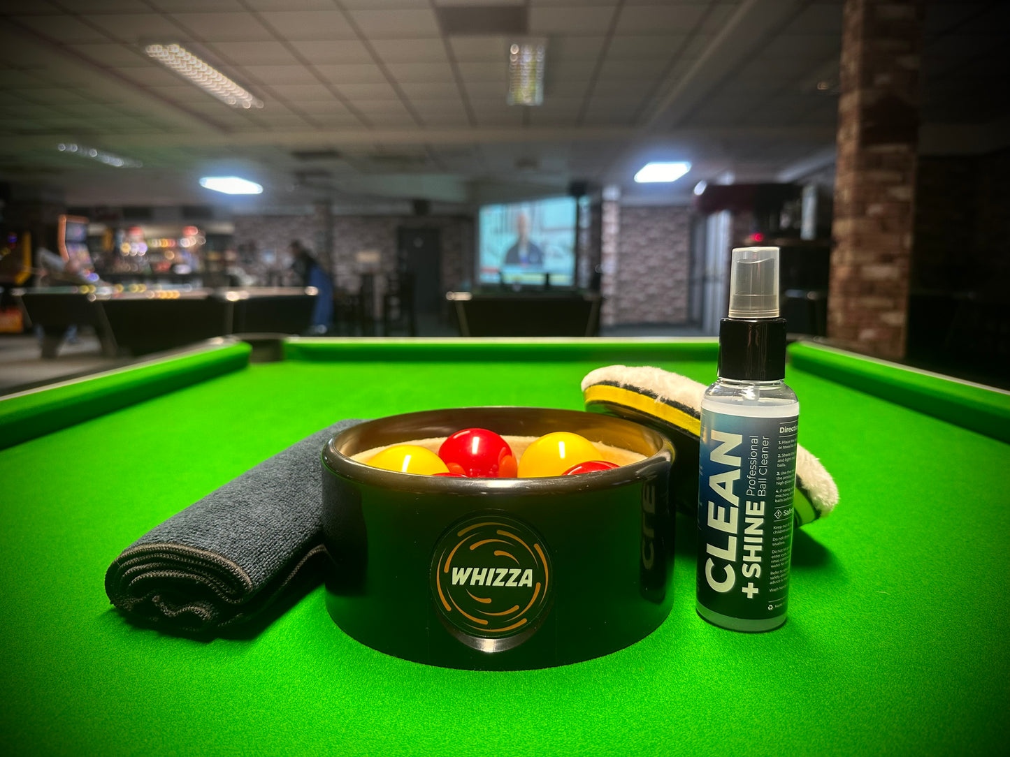 The ‘WHIZZA’ – High Speed Ball Cleaner